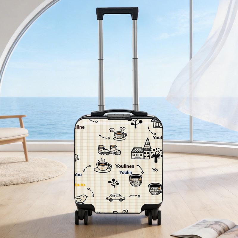 Painted carry-on luggage TURQGAST 14-Inch 5-Color DGCH-GP-3 S