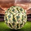 1pc Ronaldos Electric Moment Size 5 Football Soccer Balls, Competition Sport Football Indoor And Outdoor Training Ball.Q702027