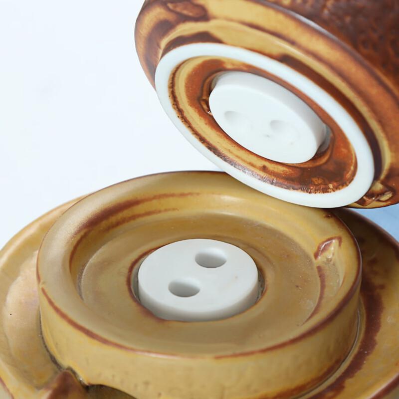 Zhishi Rotating Semi-Automatic Ceramic Tea Set