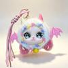 Devil Horns Plush Keychain Plush Plush Doll Keyring Bag Pendant Little Devil Horn Keychain  Gift