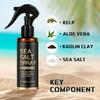 Sea Salt Spray-Soft For A Clean Look- And Shine And Texture-Gives A Light Hold And Low-Suitable For All Hair Types, 120ml