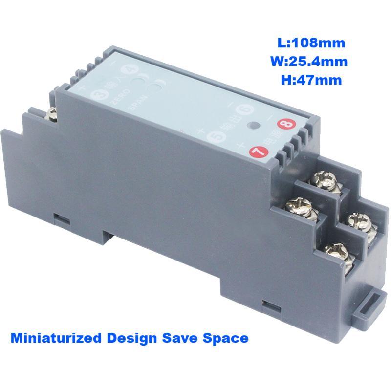 4-20mA to 0-10V Signal Isolator Converter -10A-10A to 4-20mA Signal Converter 0-10V 0-75mV to 4-20mA Galvanic Signal Isolator