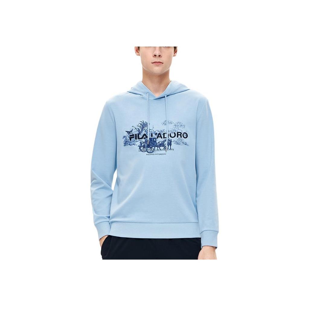 New FILA Sweatshirts Men's Ruoquan Blue F11M238203F-LB