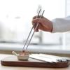 Reusable Sushi Chopsticks Stainless Steel Chopsticks Household Non-slip Anti-scald Chopsticks Tableware Food Sticks