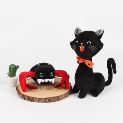 Halloweenské pavouci, Legrační malí pavouci, Party dekorace, Plyšové hračky a Hračky na hraní