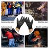 10-50 Pairs of Nylon PU Gloves Safety Work Gloves Repair Special Gloves Palm Coated Gloves Carpenter Repair Worker Supplies