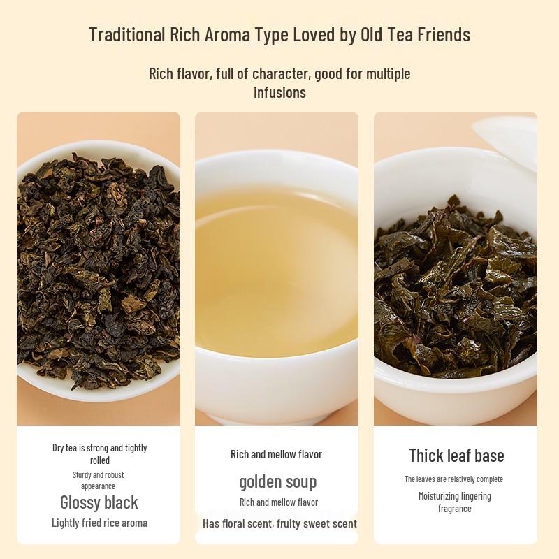Anxi Tieguanyin Rich Aroma High-End Oolong Tea Gift Box for Personal Enjoyment