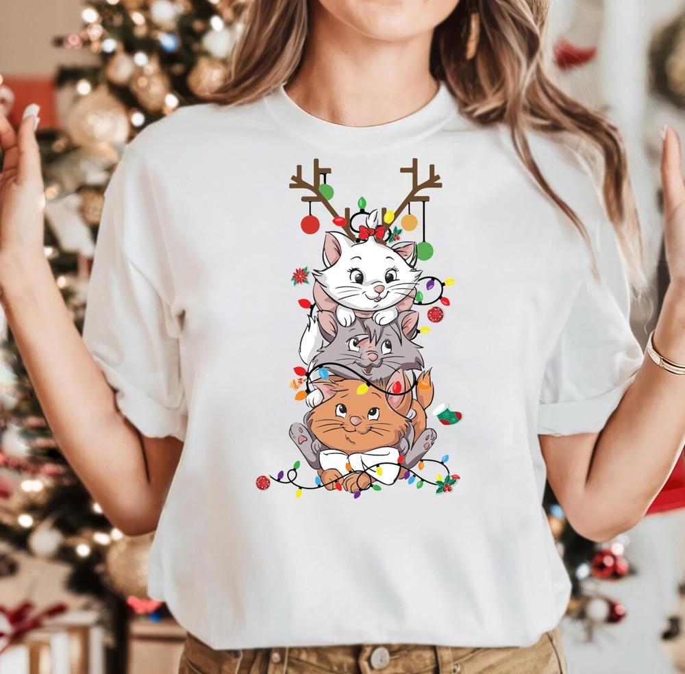 

Family matching group t-shirt,Merry santa party xmas tree top, The Artiscats 4XL