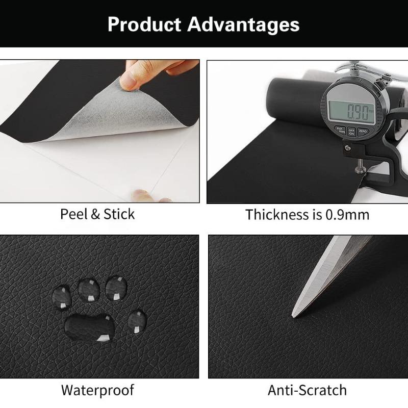 Reparaturflicken Selbstklebende Leder PU-Leder Aufkleber für Autositze Möbel Leder Kleidung Tasche Sofa Reparatur Autozubehör