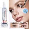 Natural Invisible False Eyelash Glue Waterproof Long Lasting Adhesive Hypoallergenic for Sensitive Eyes