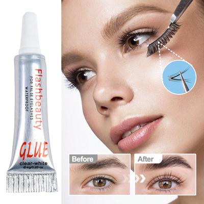 Natürlicher Unsichtbarer Falscher Wimpernkleber Wasserdicht Lang Anhaltender Klebstoff Hypoallergen für Empfindliche Augen