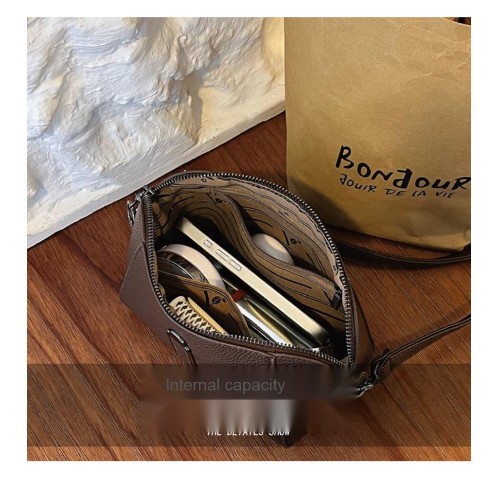 Xeie Thuk Crossbody Bag Women PU Minimalist Casual Daily