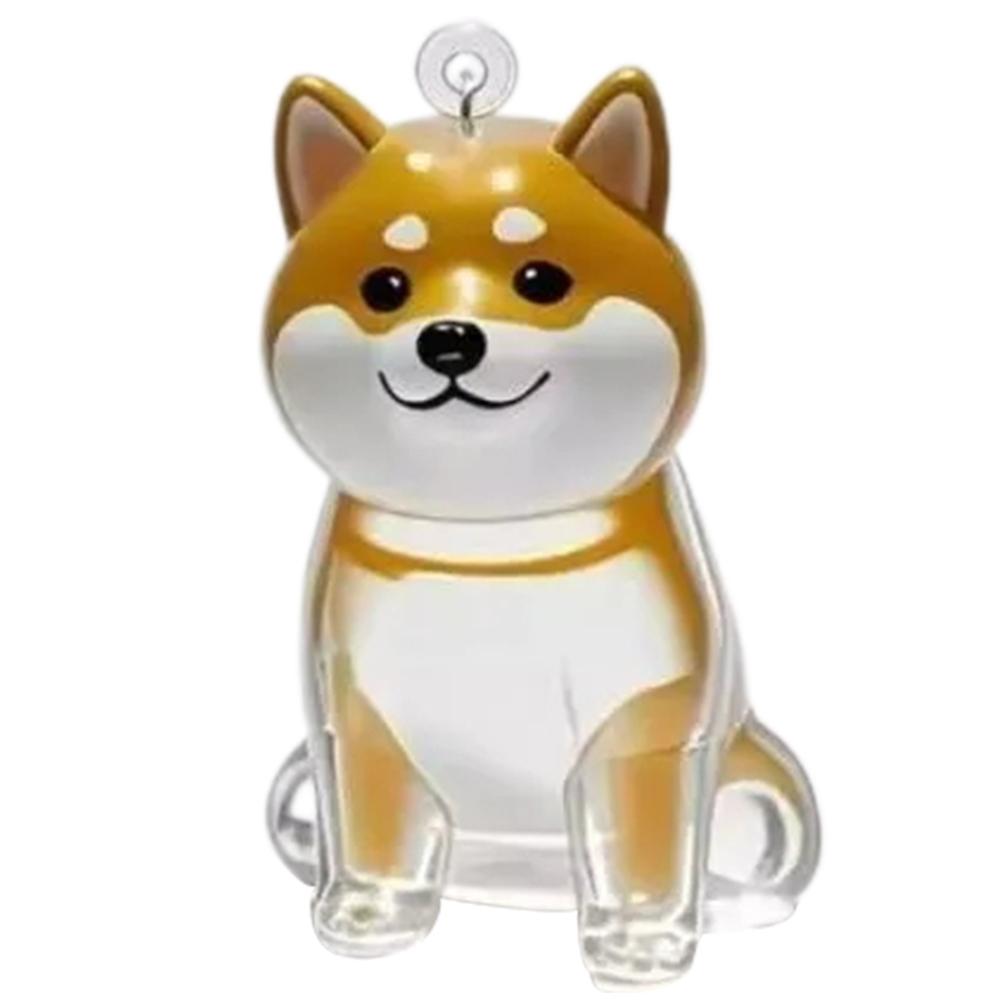 Clear Pet Hair Keychain Cute Dog Fur Keepsake Holder Transparent Pet Hair Creative Storage Small Items