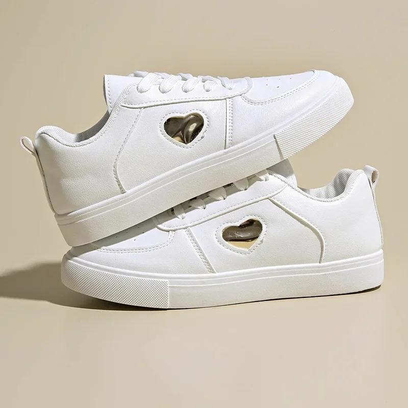 

Summer New Style Breathable Pure White Sports Casual Shoes Korean Version Versatile Student Flat Shoes Microfiber Rubber Sole 41