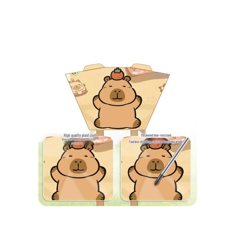 Children's Pocket Storage Bag Soft Body Cartoon Kite - Outdoor Toy