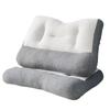 Knitted Fiber Neck Support Pillow - Contour Design for Firm, Comfortable Sleep Aid