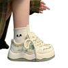 Girls' Sports Shoes Star Little White Shoes 2025 Spring and Autumn New Soft-soled Student Board Shoes Medium and Older Children's Fashion Casual Shoes