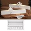 Light Silhouette Christmas Countdown Silicone Mold Resin Gypsum Mold  Home Decoration