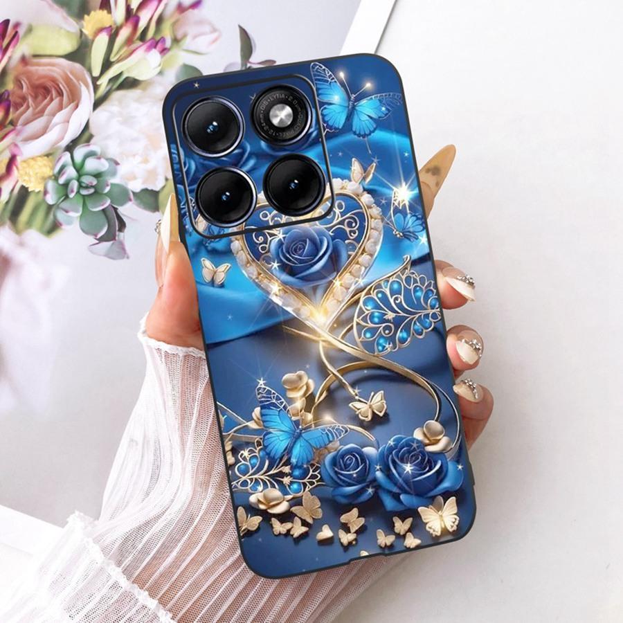 For Motorola Edge 70 Fusion Phone Case 2026 Cover Cute Cats Printing Soft Silicone Shell for Moto Edge70 Fusion XT2605-1 Funda