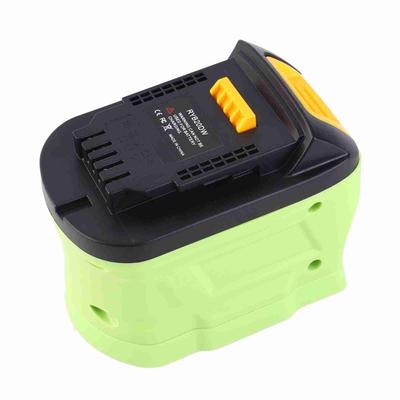 Měnič baterií Vysoká účinnost pro 18V na 20V lithium-iontovou baterii Adaptér pro elektrické nářadí Podpora USB