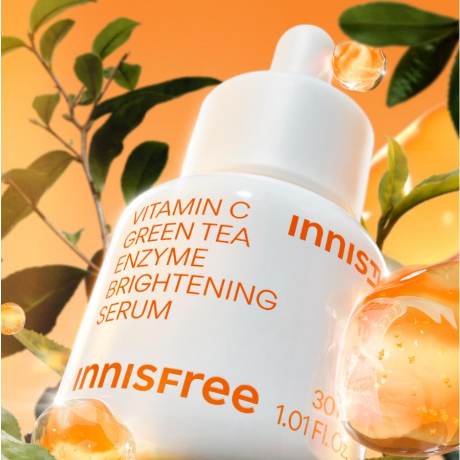 Innisfree Vitamin C Green Tea Enzyme Brightening Toning Serum 30ml
