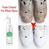 Schaumreiniger für weiße Schuhe Aufhellen Reinigung Flecken Schmutz Entfernen Gelb Spray Schaumreiniger Dekontamination Weiße Schuhe Reinigung