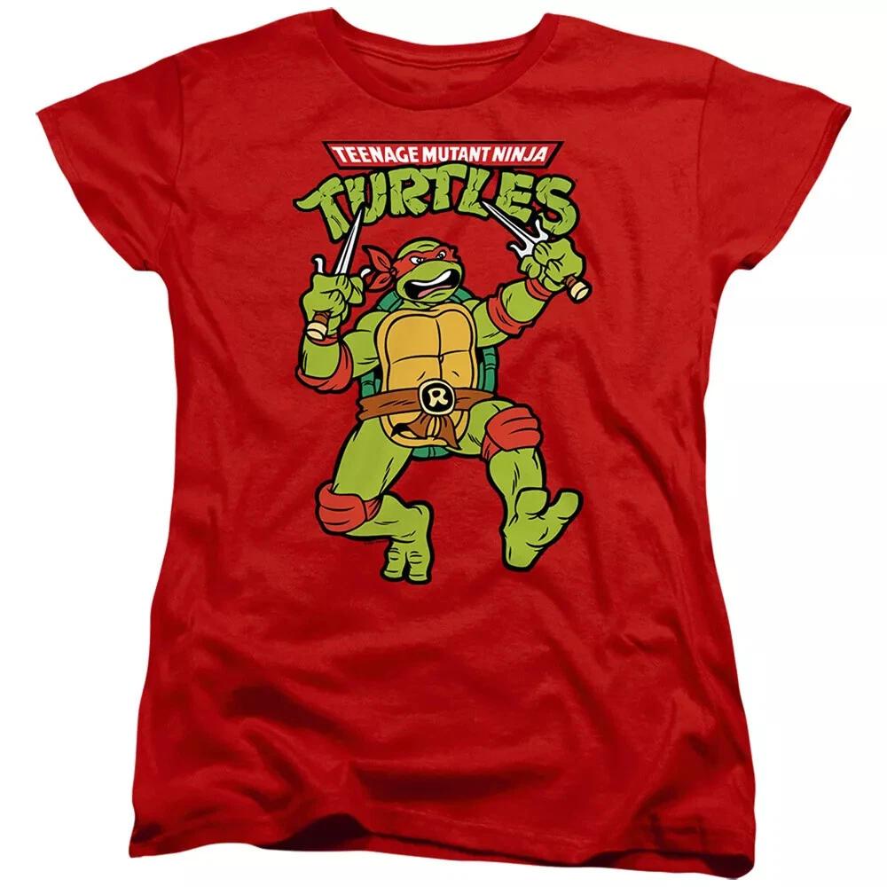 Teenage Mutant Ninja Turtles  Retro Raph  Women s T-Shirt S