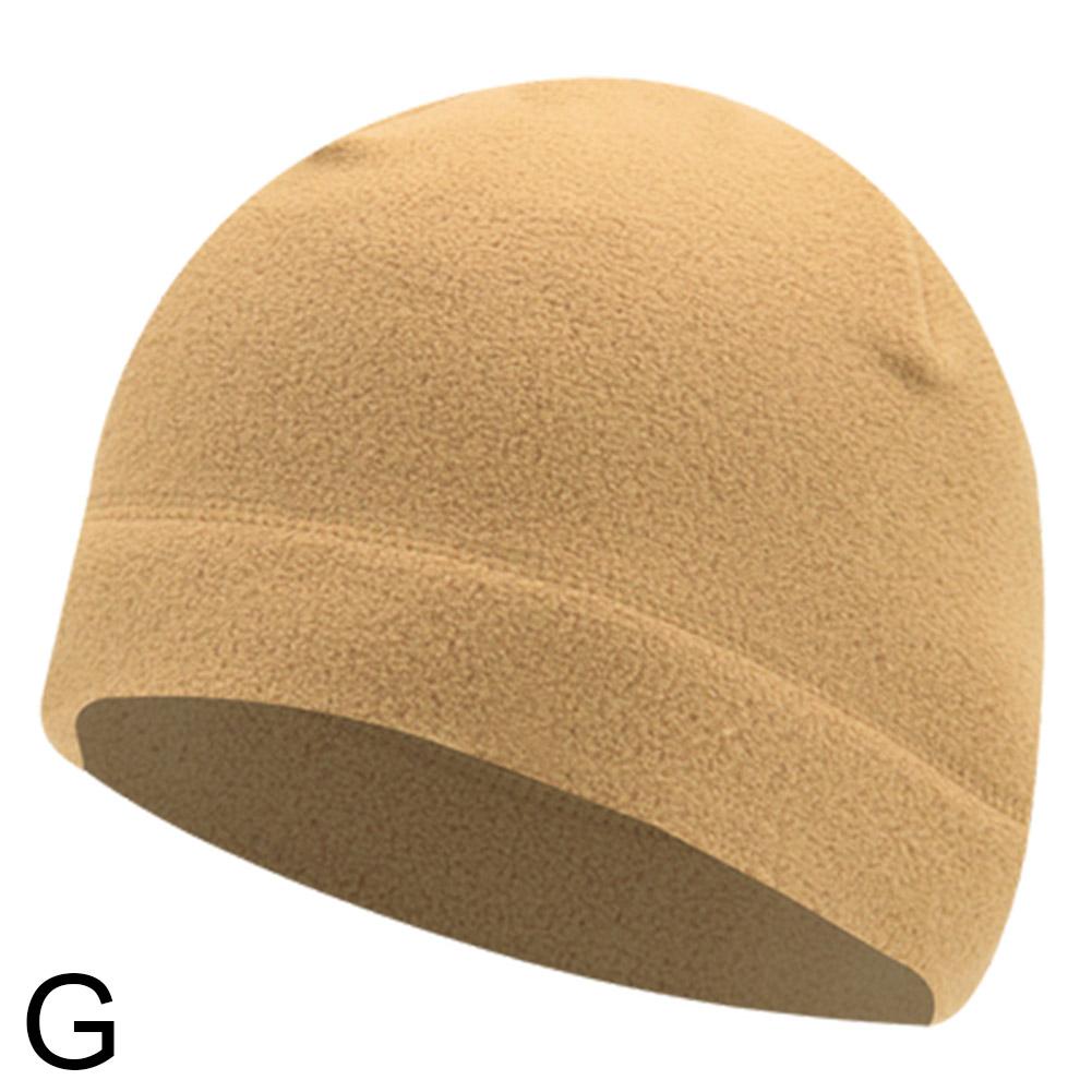 Warm Beanie Winter Cap Army Hat Soft Men Women Ski Cycling Skin-Friendly Anti-Static Hiking Thermal Fleece Running Windproof
