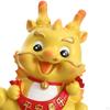 Chinese Year Dragon Statue Piggy Bank Animal Sculpture Feng Shui Table Figurine
