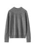 Women's Cashmere Loose Fit Round Neck Sweater - Autumn/Winter Knit Pullover Top