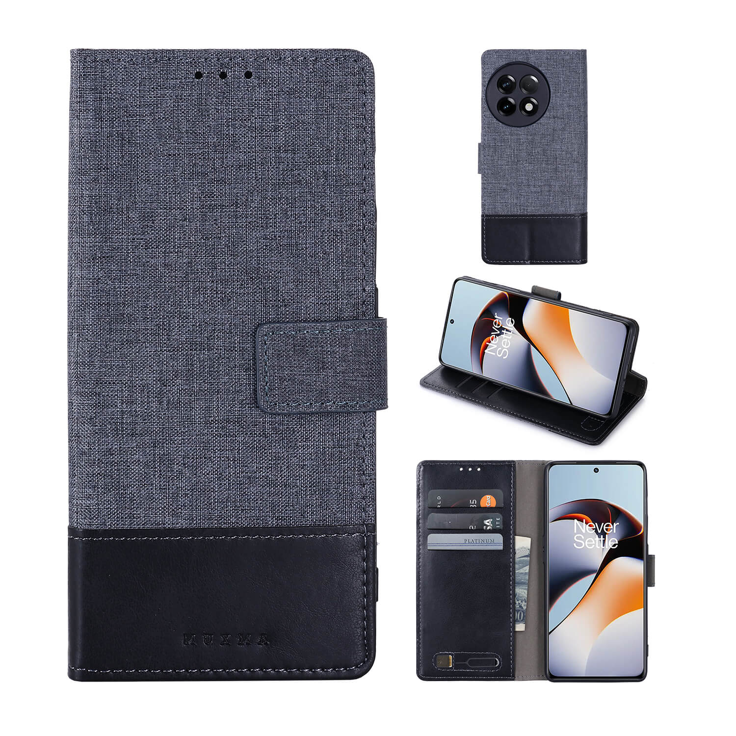 

Для серии OnePlus OnePlus 6/OnePlus 7/OnePlus 8/OnePlus 9/OnePlus 10/OnePlus 11... Модели Сращивание откидной подставки-кошелька Сумка для телефона Кожаный чехол с картой