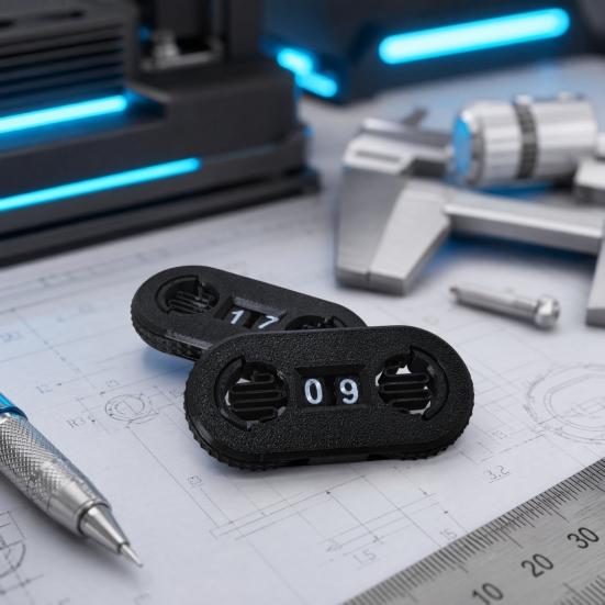 Printed 3d Life Digital Counter Lock With Elastic Buckle Twodigit Health Tracker Life Counter For Privacy Protection Home And School Use