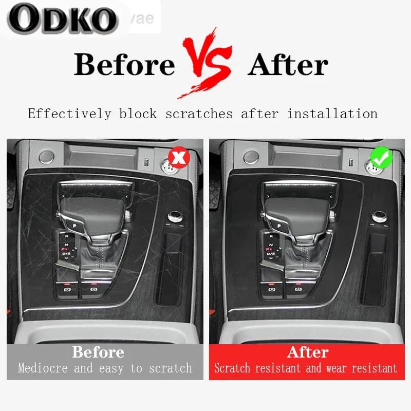 TPU Transparent Membrane Protective Film For Mercedes Benz E Class W213 E200/260/300/320 2016  Car Accessories Center Consol