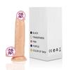 Silicon Transparent Colorat Penis Realist Moale pentru Masturbare Feminină