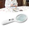 Magnifying Glass LED 3X 45X Magnification Handheld Magnifier Lens for Reading Repair