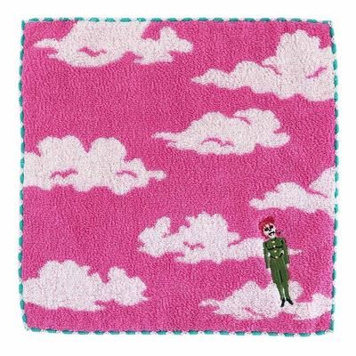 Bizarre Stardust Terence Doll Towel Handkerchief 0 FALSE Towel Hand Towel 25cm [JoJo's Adventure Crusaders] T. D'Arby/Kakyoin (Pink) Approx.