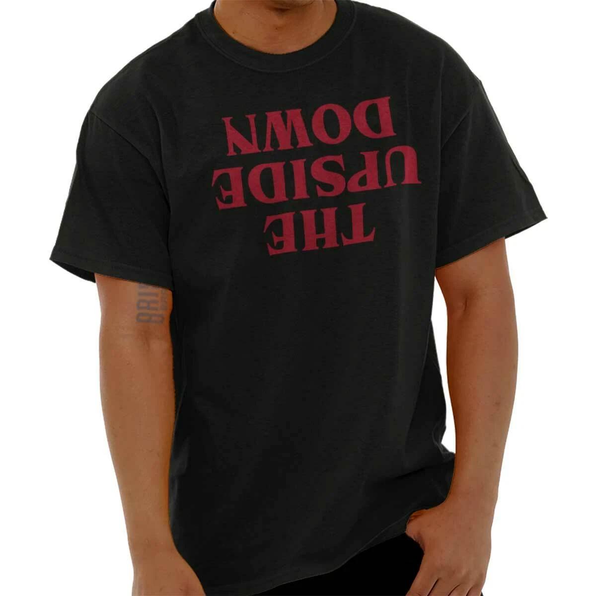 Cool 80s Sci Fi Tv Show Fan The Upside Down Womens or Mens Crewneck T Shirt Tee XXL