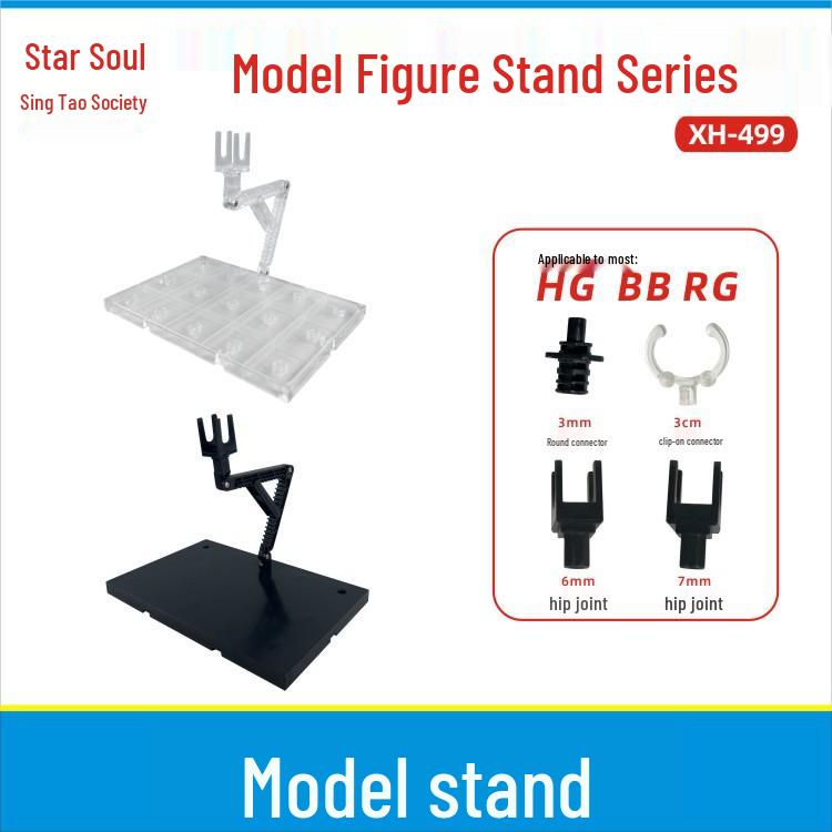 1/144 Gundam Model Figure Display Stand for HG/RG/BB Assembly