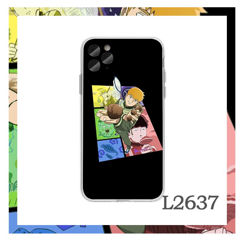 Mob Psycho 100 iPhone Case for iPhone 11/12 - Kageyama Shigeo & Reigen Arataka Design