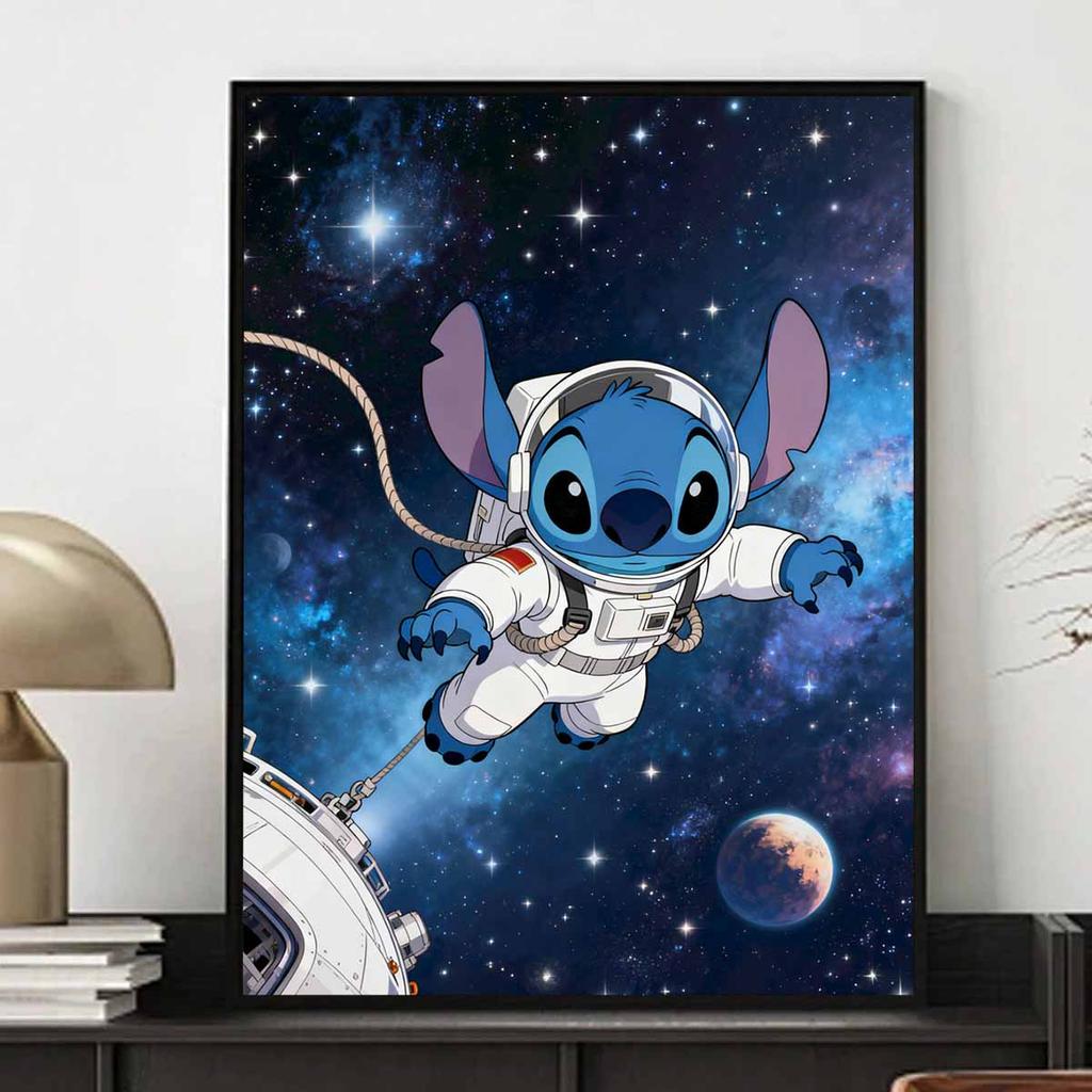 Disney Diamond Painting DIY Stitch Space Diamond Art Painting Set for Home Office Decoration Handmade Gifts
