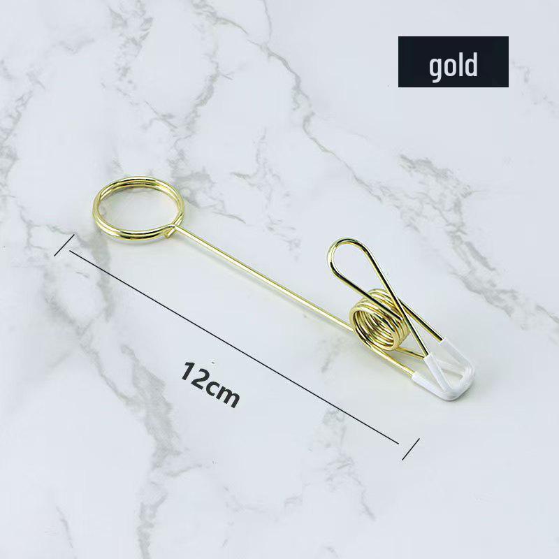 Fishtail Double-Sided Non-Slip Memo and Photo Clip for Screens and Supermarket Cards