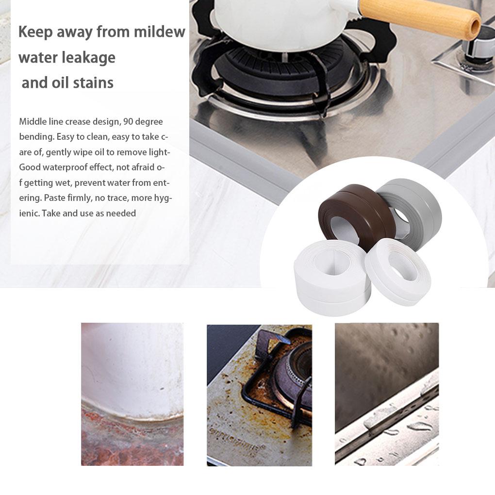 3.3m Bathroom Strip Tub Kitchen Shower Mould Proof Tape Sink Bath Sealing