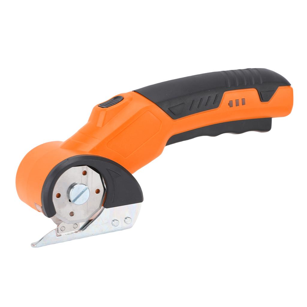 Cordless Electric Scissor Rechargeable Power Rotatable Cardboard Box Cutter Small Fast Cutting for Fabric Leather