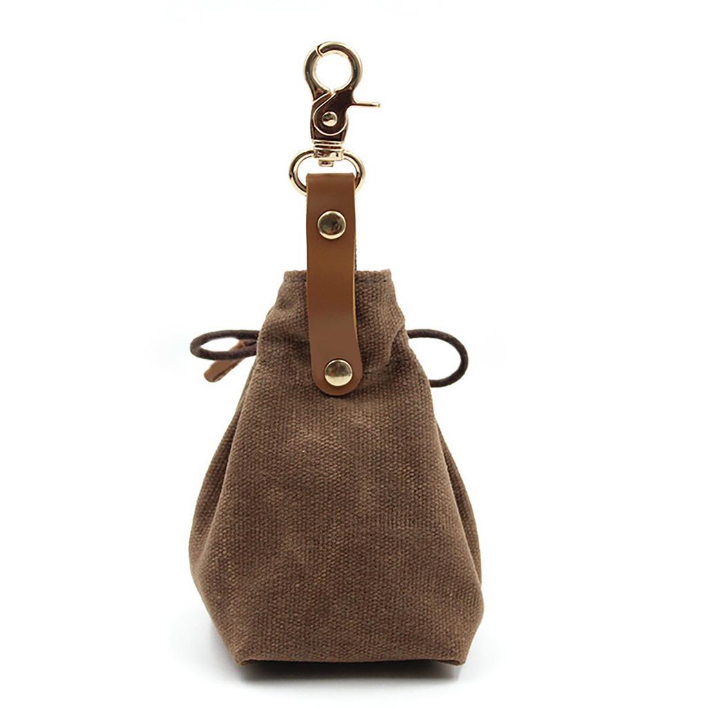Dogs Treats Waist Bag for Outdoor Training Pet Exercise Walking Pouch with Drawstring Closure Handsfree Dog Treats Pouch