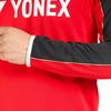 YONEX Odzież tenisowa Unisex Lekki trener 31048 2022FW Czerwień zachodu słońca M 496