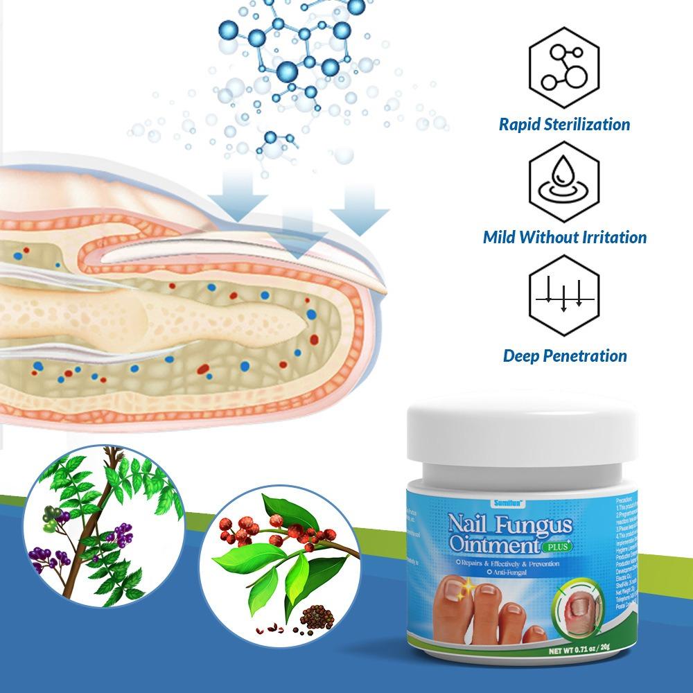Nail Care Ointment, Moisturizing and GentleTreatment Ointment for Nails Nail Repair Cream Nail Care
