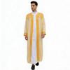 2025 Ethnisch Stil Herren Lang Gold Stickerei Kleid