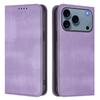 For iPhone 17 Pro Wallet Cases Retro Texture RFID Blocking Leather Phone Cover
