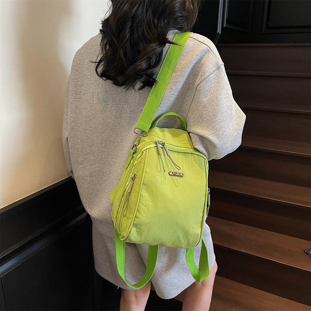 Schoolbag Travel Backpack Women's 1011 New Light Commuter Versatile Trendy College Student Casual Fashion Mini Backpack