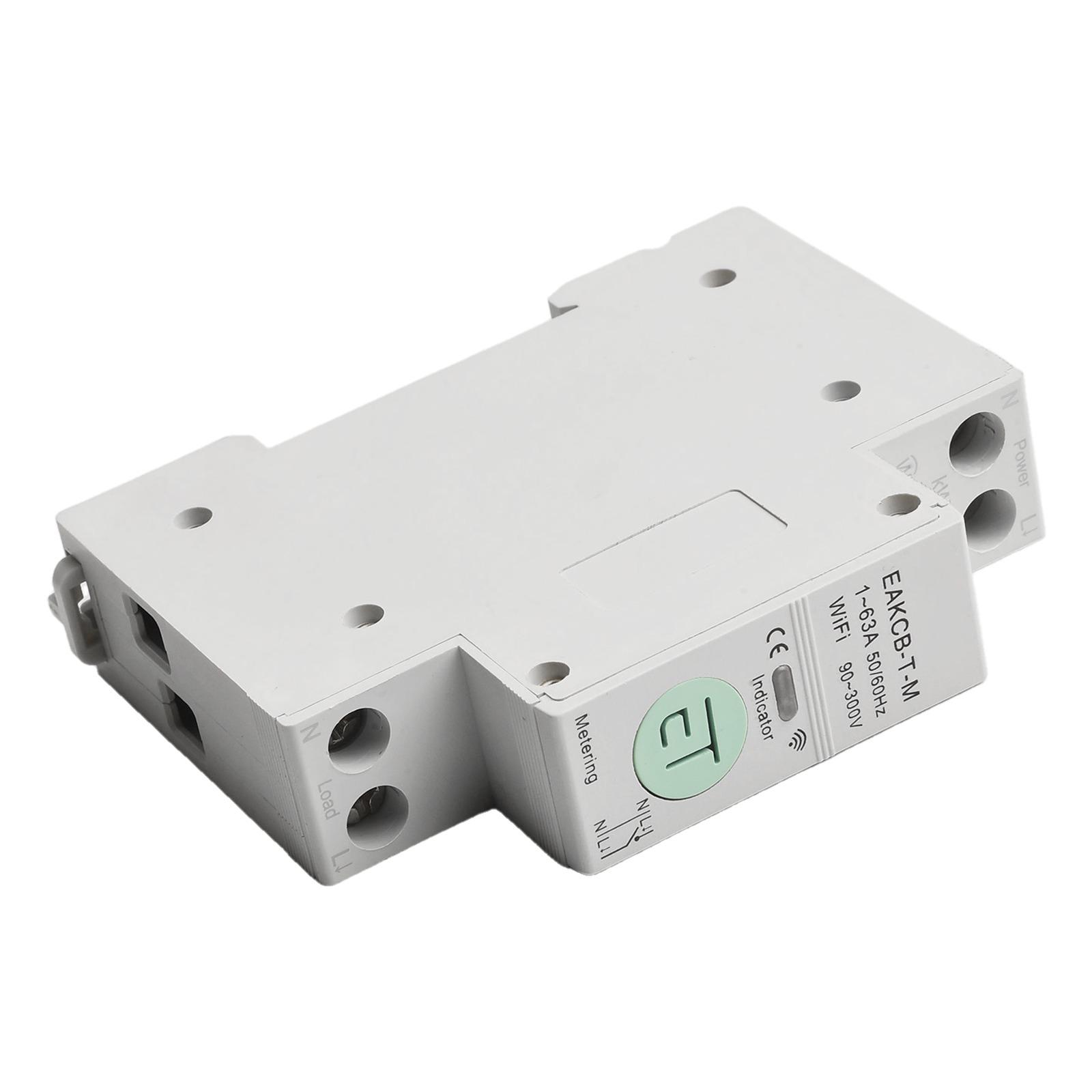 

Remote Accessible MCB Smart Switch Designed to Work Seamlessly with For Tuya WiFi Systems for Power Management China Mainland